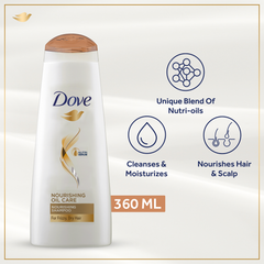 Dove Nourishing Care Shampoo 360ml