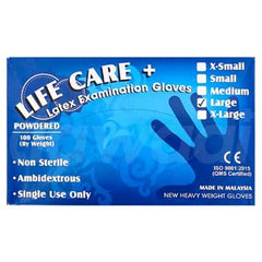 Life Care Surgical Gloves Large 100s