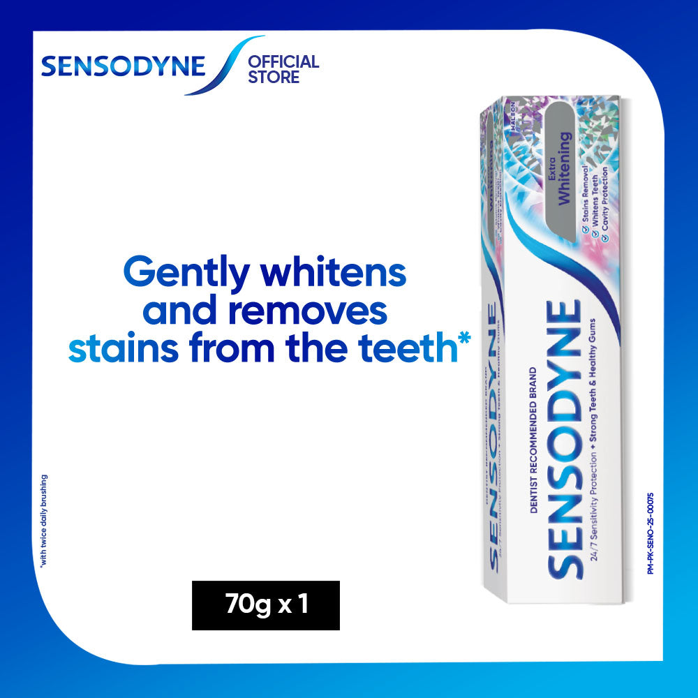 Sensodyne Extra Whitening Toothpaste 70g – Springs
