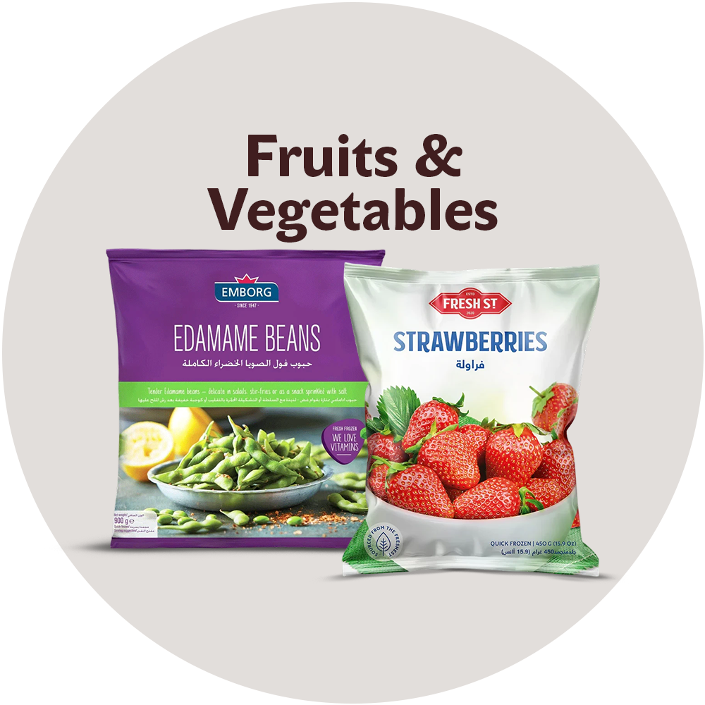 Fruits & Vegetables
