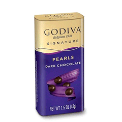 Godiva Signature Pearls Mint Dark Chocolate 43g