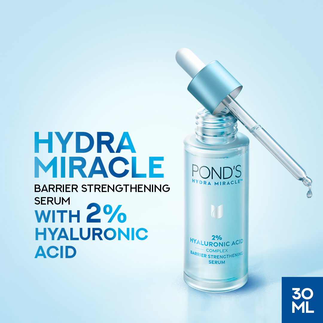 Ponds Hydra Miracle 2% Hyaluronic Acid Serum 30ml