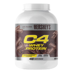 C4 Whey Protein Hersheys Milk Chocolate Flavour 1.61kg 46 Servings