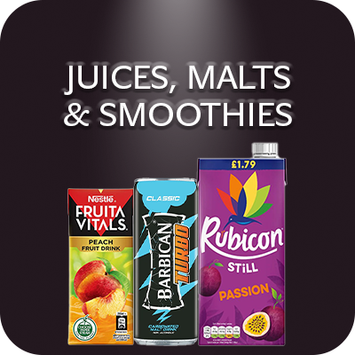 Juices, Malts & Smoothies