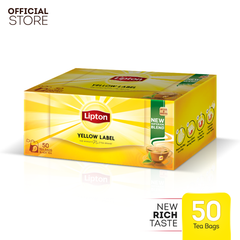 Lipton Yellow Label Black Tea 50 Tea Bags