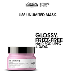 L'Oreal Professionnel Serie Expert Liss Unlimited Mask 250 ML For Frizzy & Unruly Hair