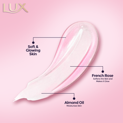 Lux Soft Rose French Rose & Almond Oil Body Wash 520ml