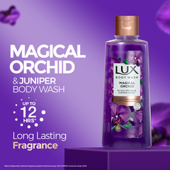 Lux Body Wash Magical Orchid Black Orchid & Juniper Scent 520ml