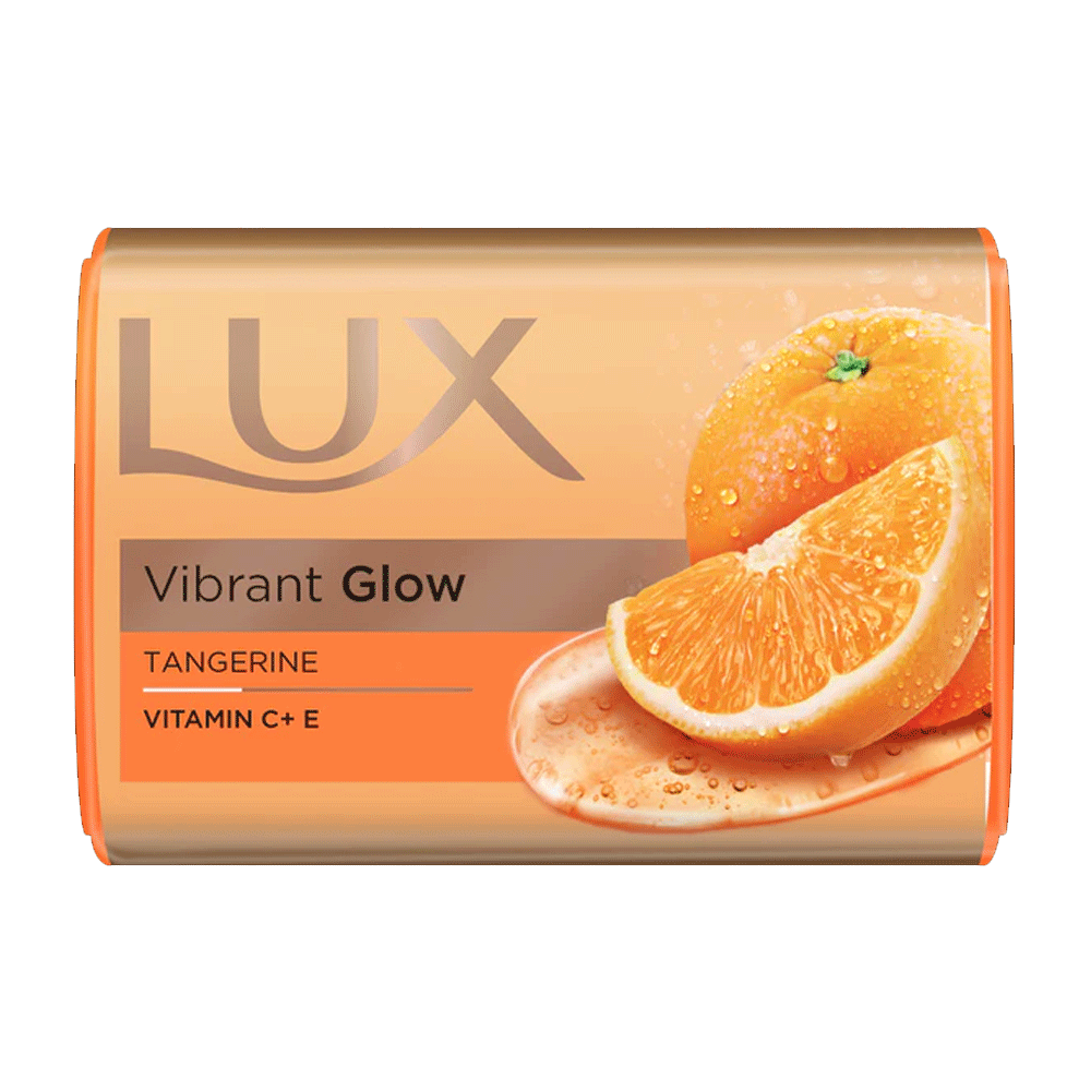 Lux Vibrant Glow Tangerine Soap 128g