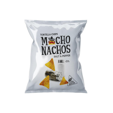 Macho Nachos Salt & Pepper Tortilla Chips 32g