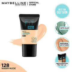 Maybelline Fit Me Matte Poreless 128