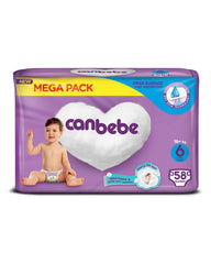 Canbebe Diapers 6 Extra Large 58s
