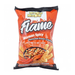 Miaow Miaow Flame Korean Spicy Prawn Crackers 50g