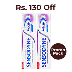 Sensodyne Rapid Action Mint 70g x 2 | Save Rs. 130
