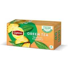 Lipton Green Tea Tropical Pineapple Tea Bags 25s