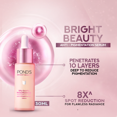 Ponds Bright Beauty 12% Gluta Niacinamide Serum 30ml