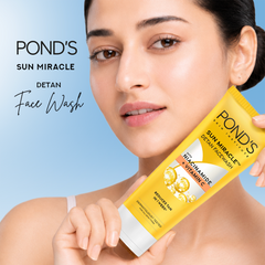 Ponds Sun Miracle Detan Face Wash 100g