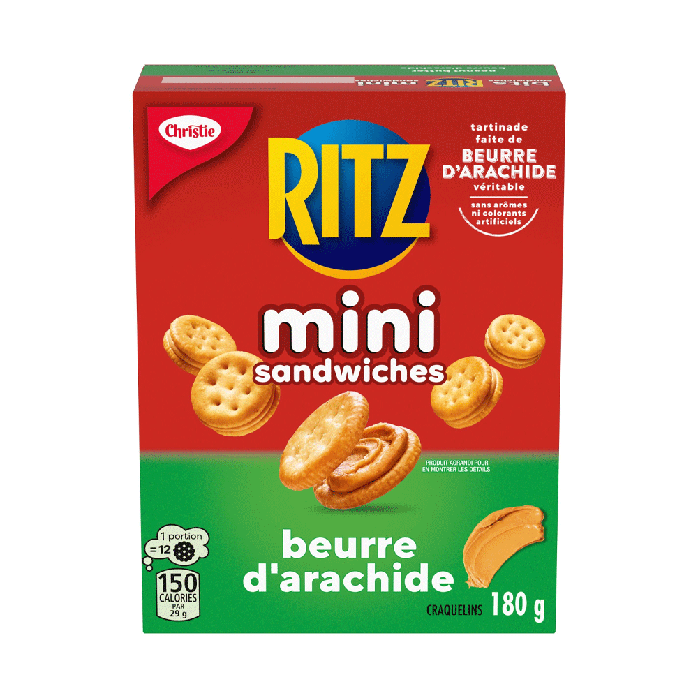 Ritz Mini Sandwiches Beurre Darachide 180g