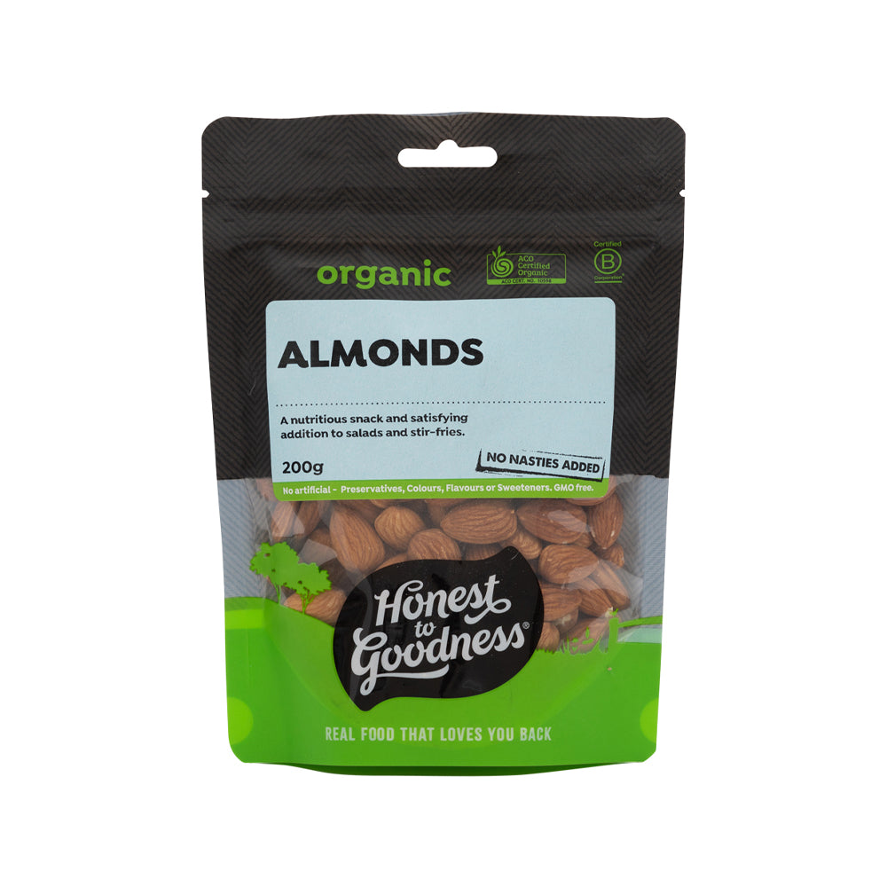 Organica Almond Roasted 200g