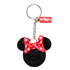 Smiggle Keyring Sports Minnie Mouse Red/Black