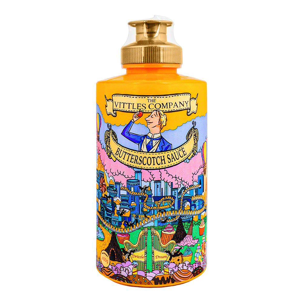 The Vittles Company Butter Scotch Sauce 450g
