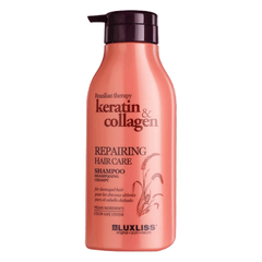 Luxliss Keratin & Collagen Repairing Hair Care Shampoo 500ml
