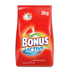 Bonus Active Detergent Powder 2kg
