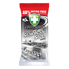 Green Shield Stainless Steel Wipes 70s