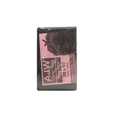 Ajw Garbage Bag Black Extra Large 30x50