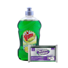 Vim 2 X Green Gel Promo Pack 500ml