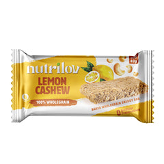 Nutrilov Lemon Cashew Granola Bar 40G