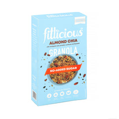 Fitlicious Almond Chia No-added Sugar Granola 90g