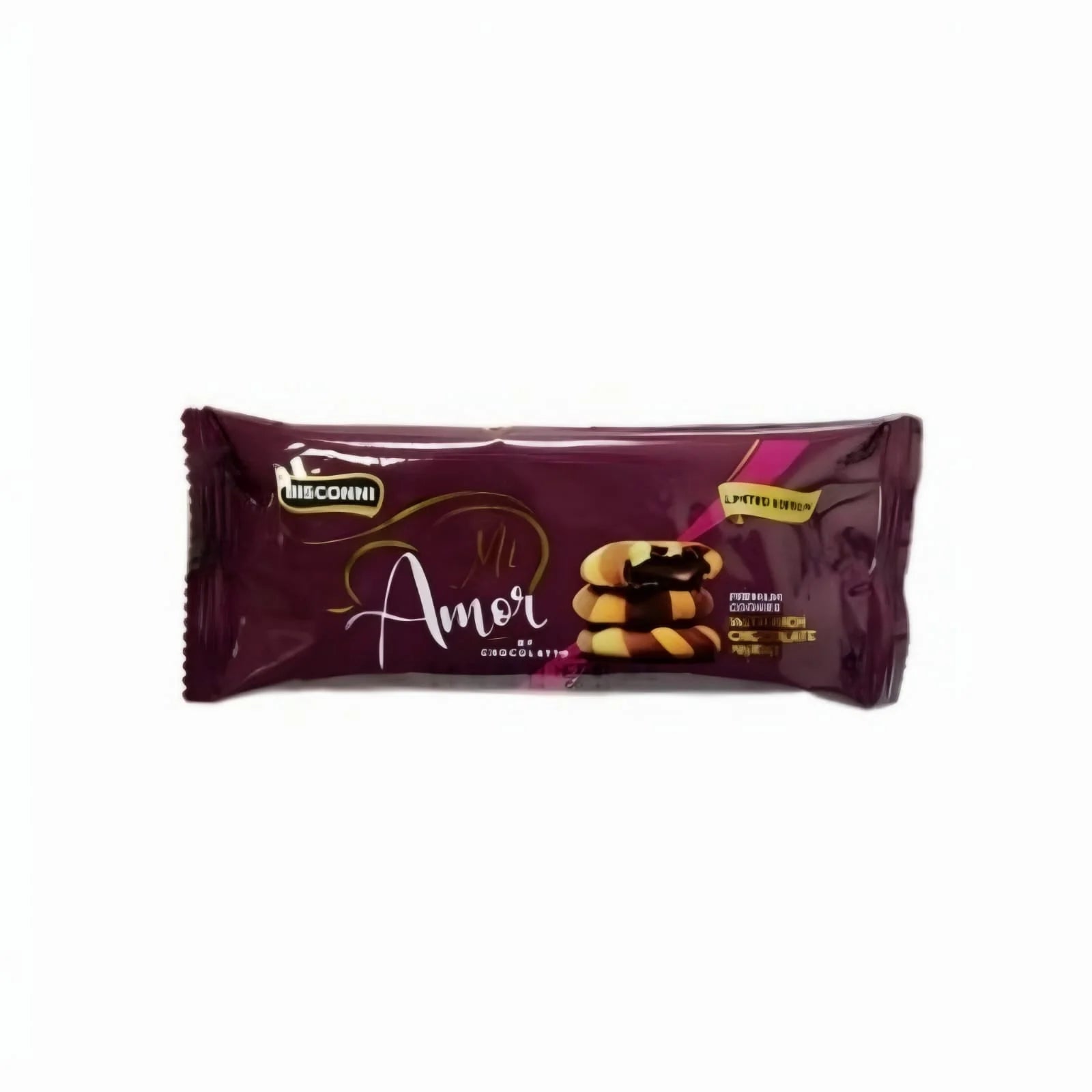 Bisconni Mi Amor With Rich Chocolate Inside Cookies 30g