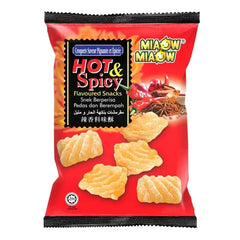 Miaow Miaow Snakers Hot & Spicy Snacks 60g