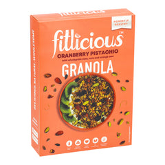 Fitlicious Cranberry Pistachio Granola 370g
