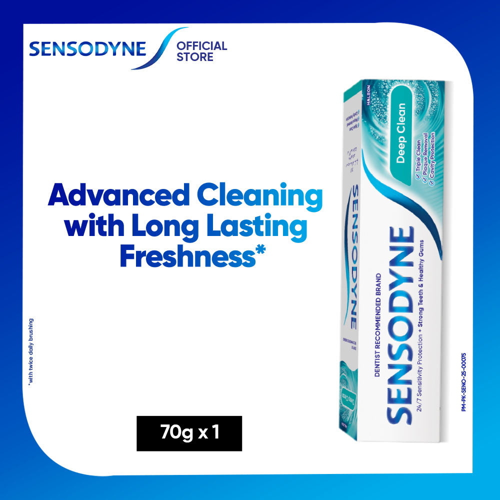 Sensodyne Deep Clean Toothpaste 70g – Springs