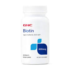 Gnc Biotin 600mcg Tablet 120s