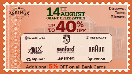 Springs Pantry - Electronics UPTO 40% OFF