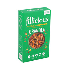 Fitlicious Hazelnut And Buckwheat Granola 90g