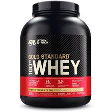 On Gold Standard Whey French Vanilla Creme 2.28kg 5lb (uk)