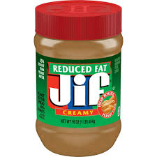 Jif Creamy Peanut Butter R/fat 454g