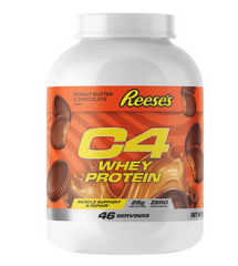 C4 Whey Protein Reeses Peanut Butter & Chocolate Flavour 1.7kg 46 Servings
