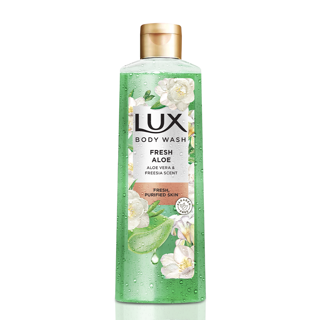 Lux Body Wash Fresh Aloe Vera & Freesia Scent 520ml