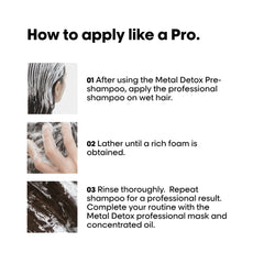 Loreal Metal Detox Shampoo 300ml