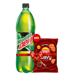 Mountain Dew 2.25ltr + FREE Wavy