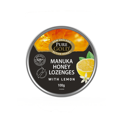 Manuka Honey & Lemon Lozenges 100g