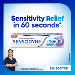 Sensodyne Rapid Action Mint Toothpaste 100g