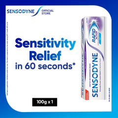 Sensodyne Rapid Action Mint Toothpaste 100g