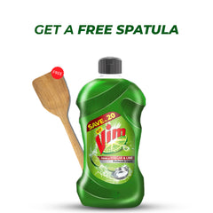Vim Vinegar & Lime Dishwash Liquid 450ml + FREE SPATULA