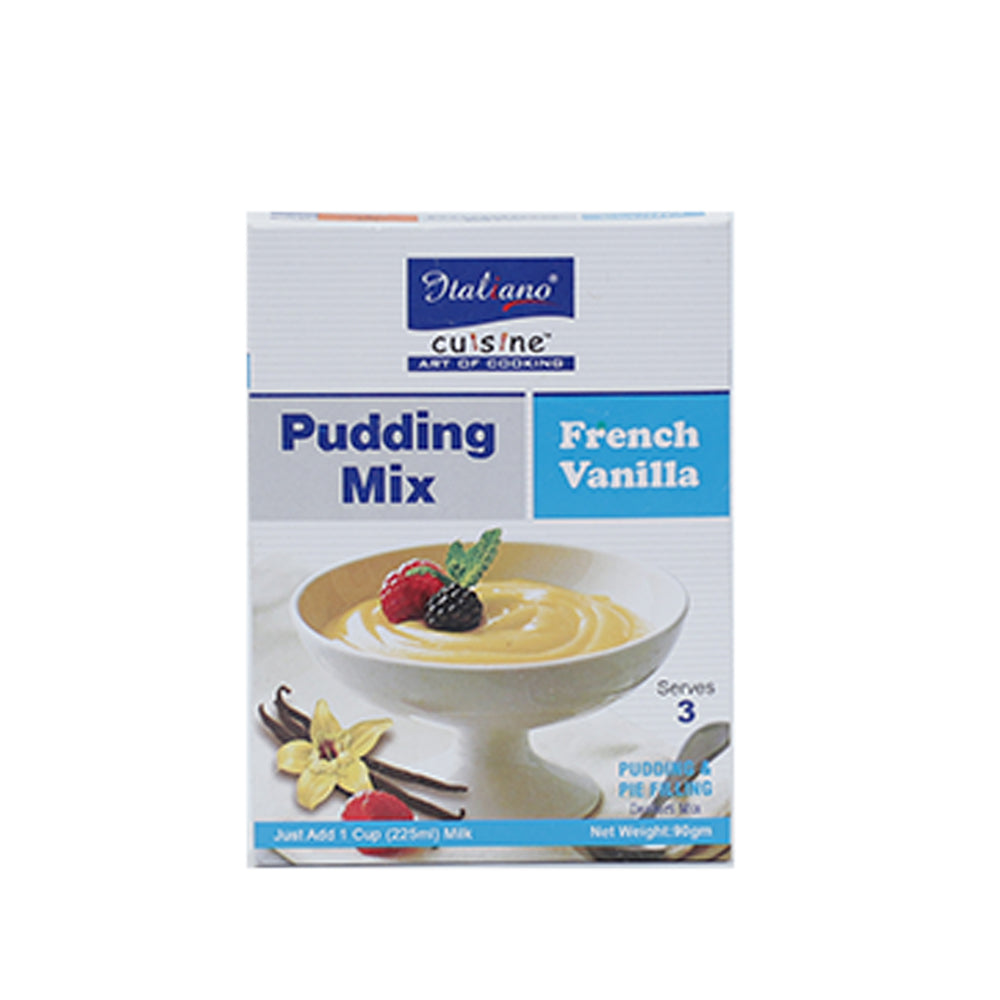 Italiano French Vanilla Pudding Mix 90g